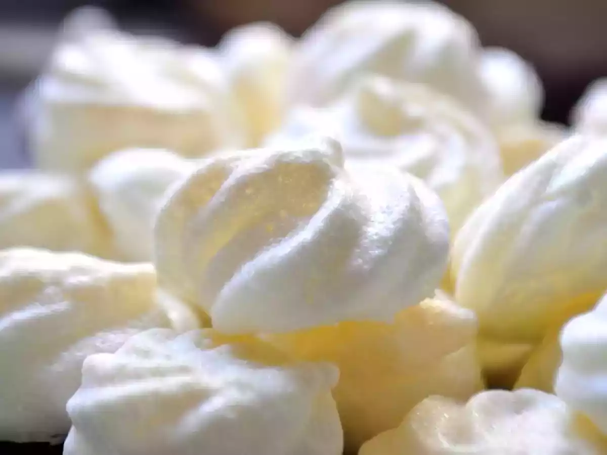 Meringues sans sucre