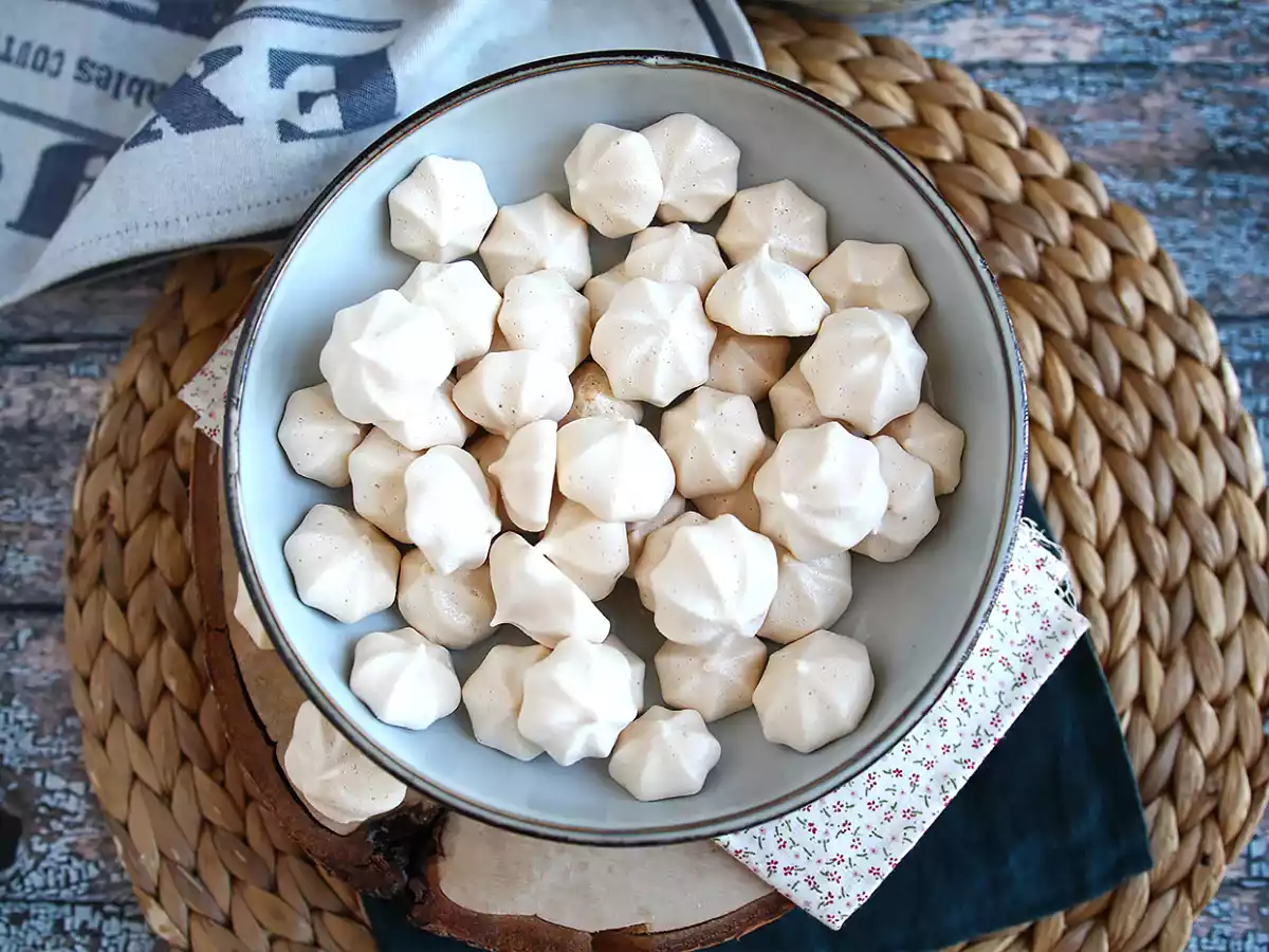 Meringues vegan à l'aquafaba - photo 2