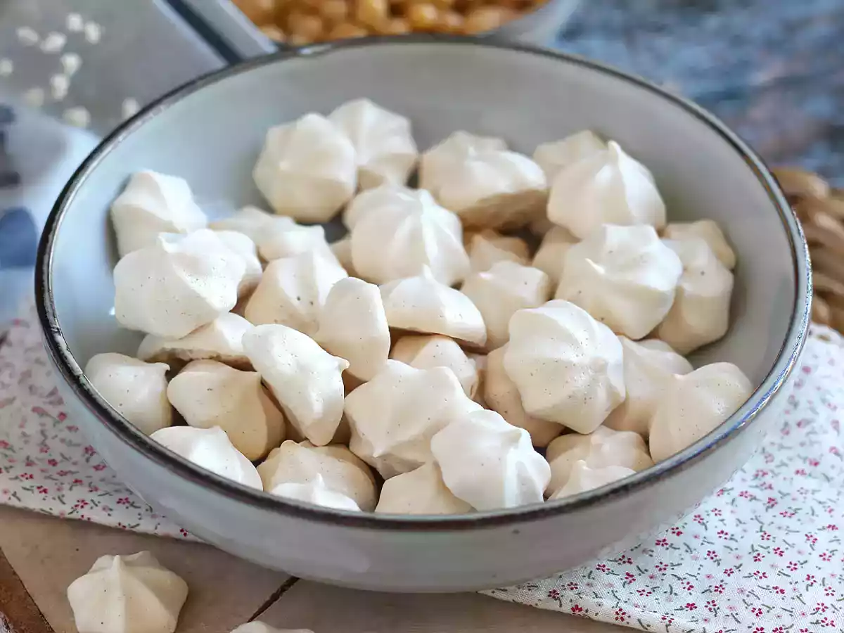 Meringues vegan à l'aquafaba - photo 6