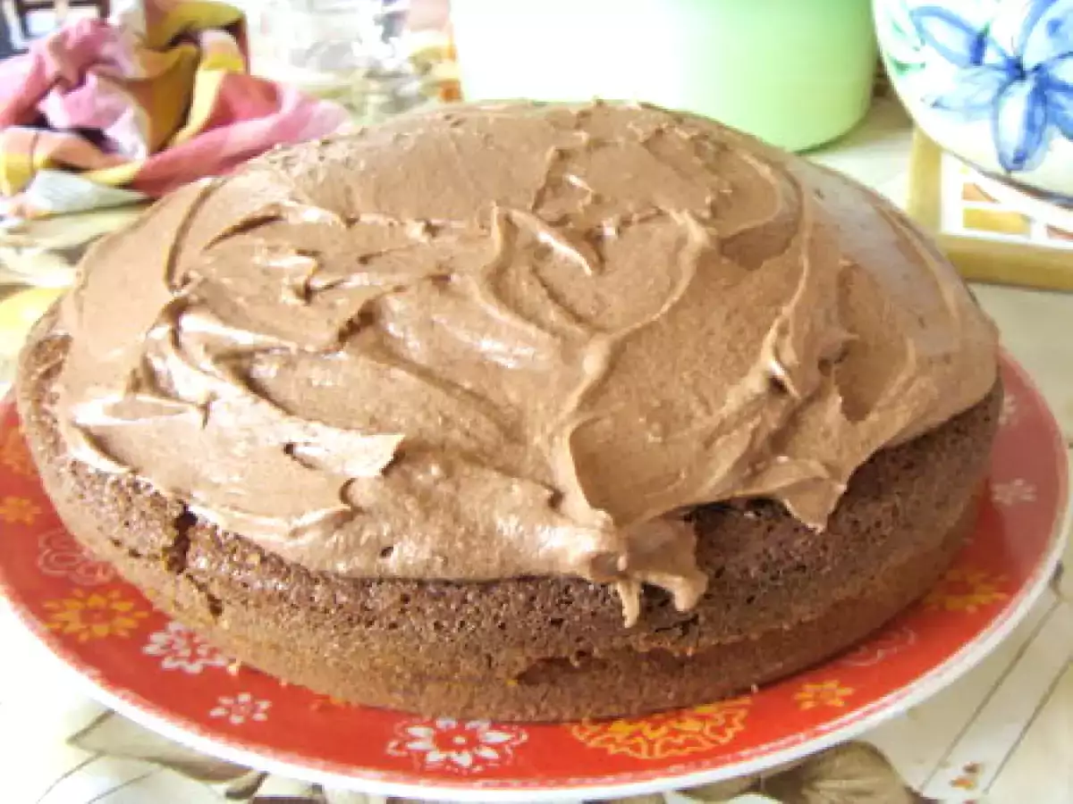 Merveilleux gateaux glacé au chocolat!!