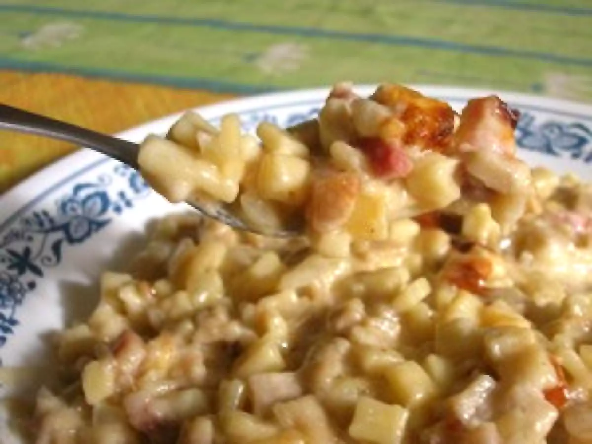 Mes Crozets au Reblochon