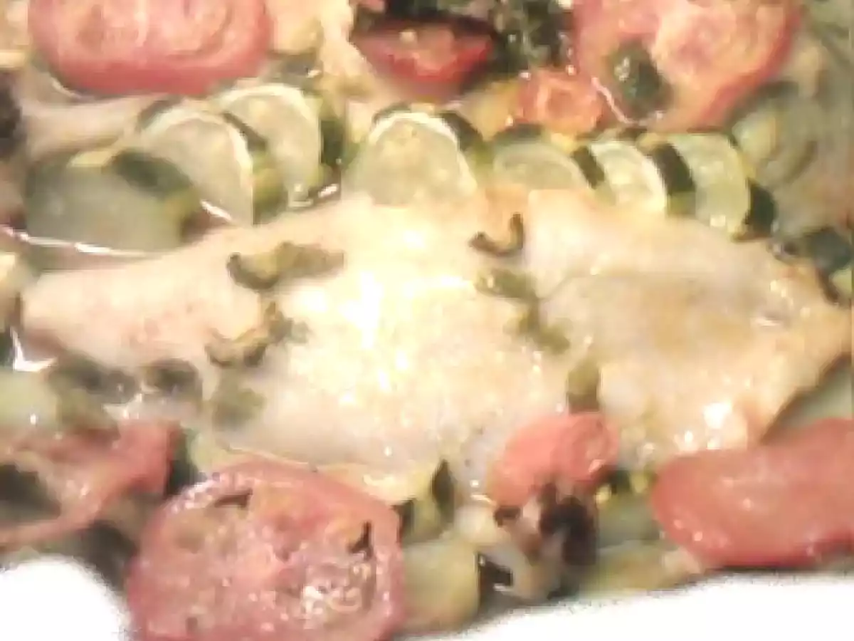 Mes Pangas et ses petits légumes au four ...