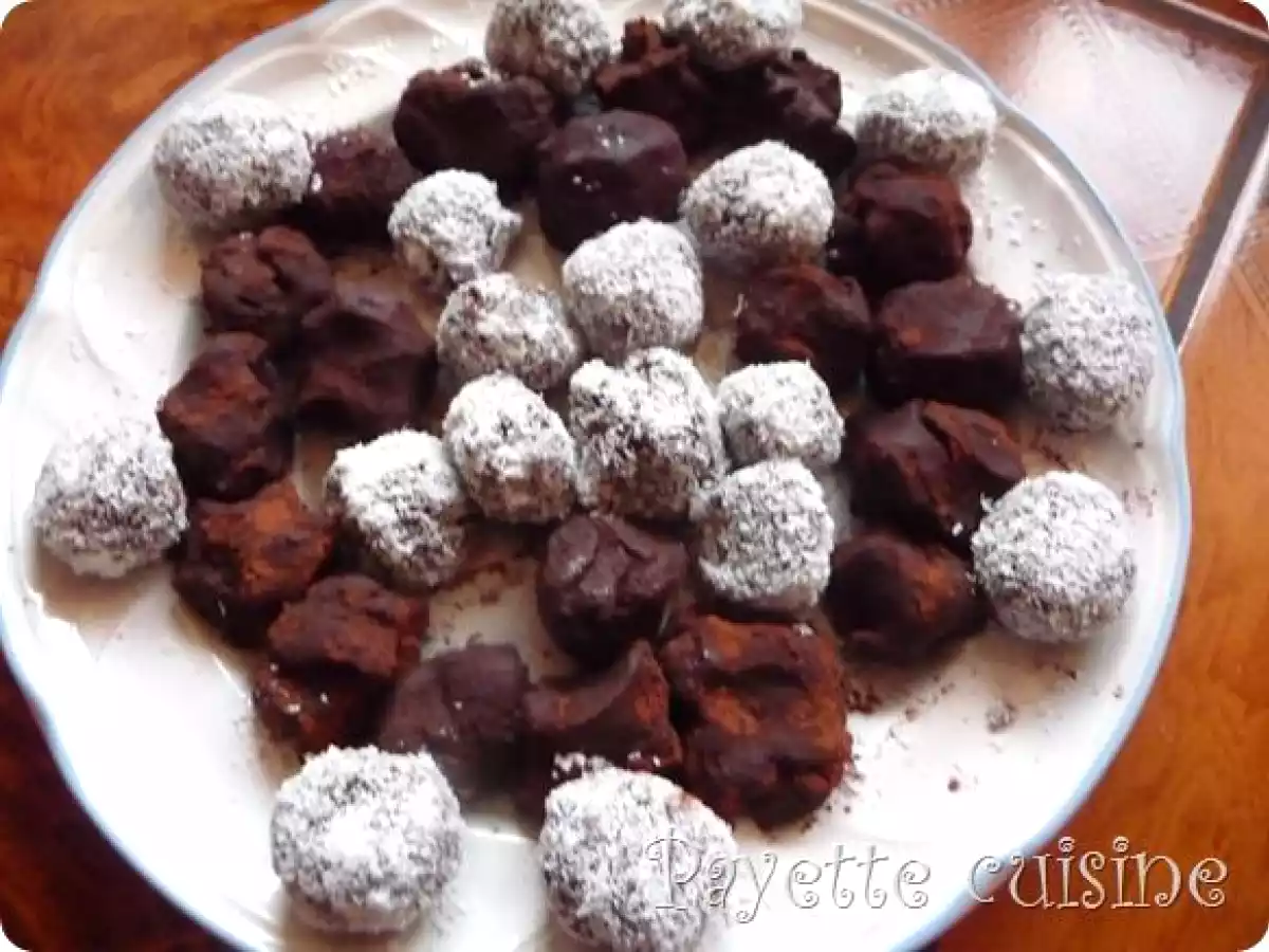 Mes petites crottes au chocolat!!