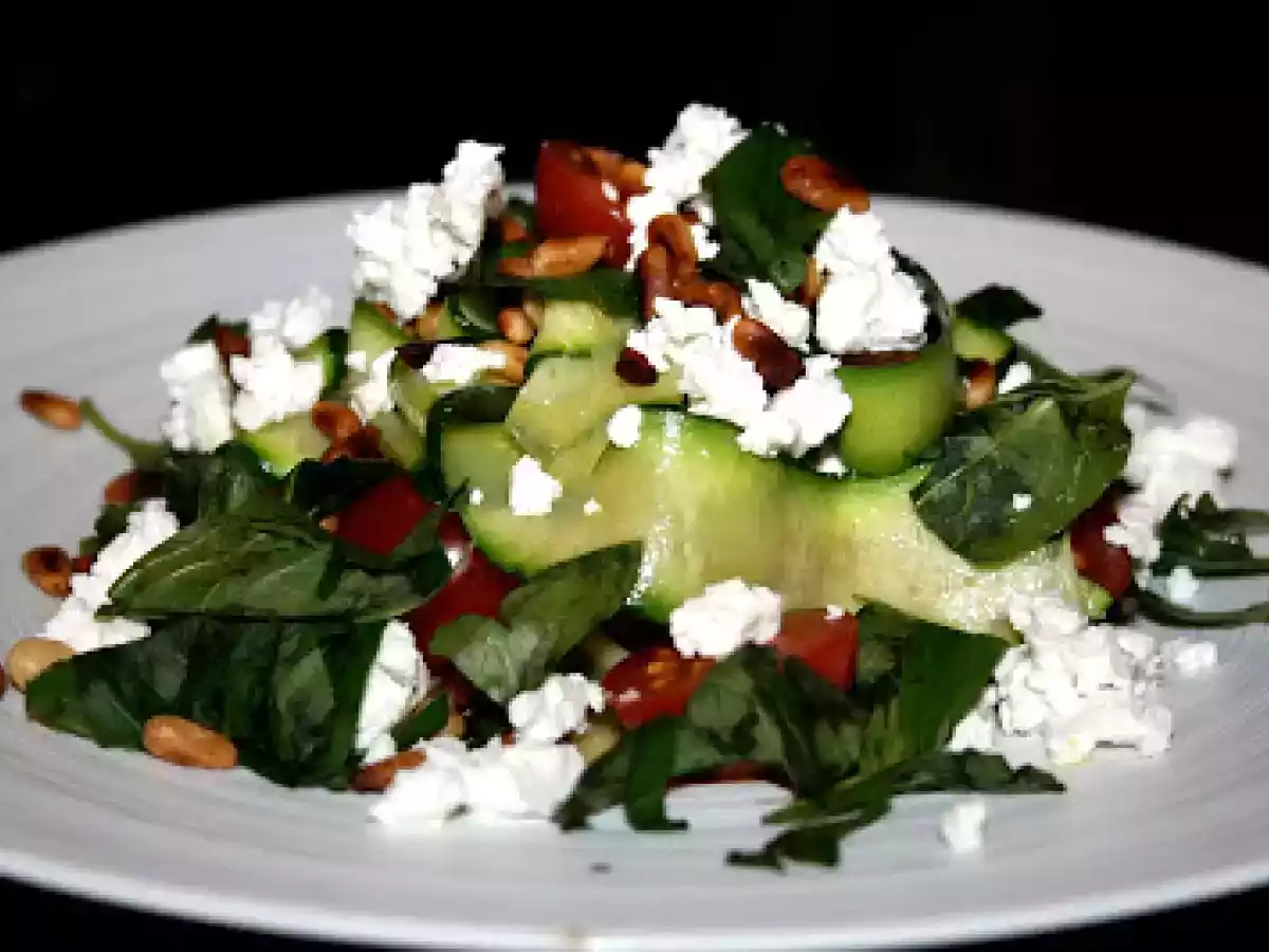 MES TAGLIATELLES DE COURGETTES A LA FETA ET AU CITRON ...... - photo 3