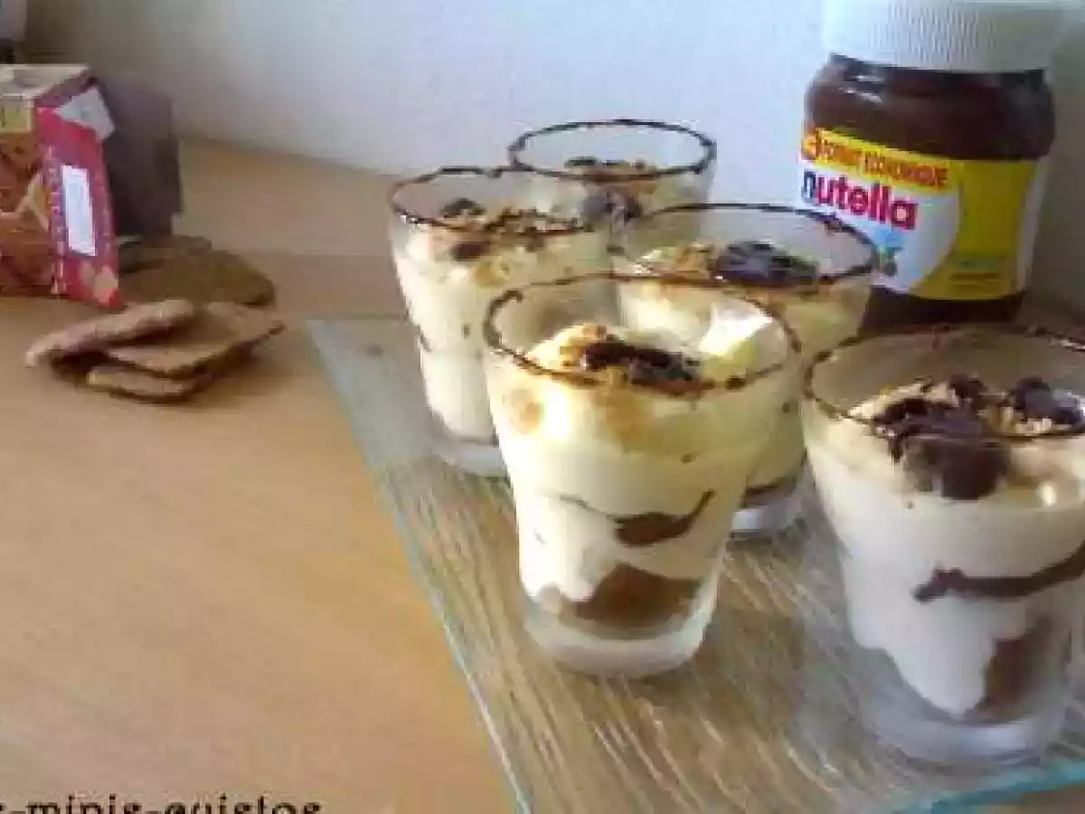 Mes Tiramisu speculos - nutella