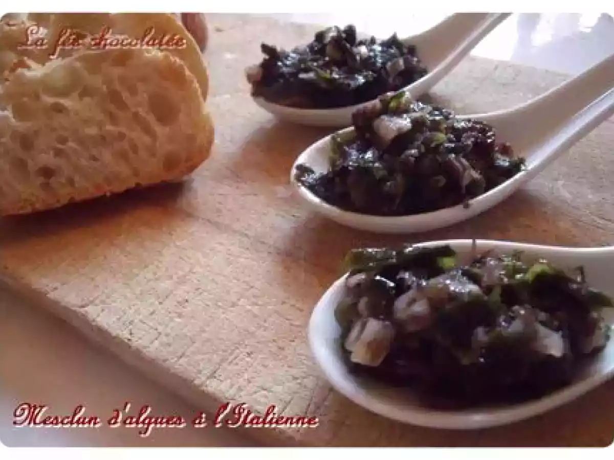 Mesclun D'algues à l'italienne