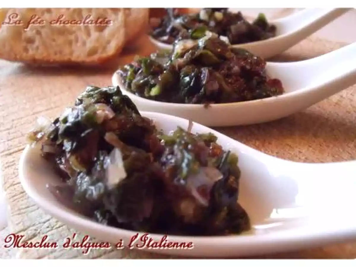 Mesclun D'algues à l'italienne - photo 2