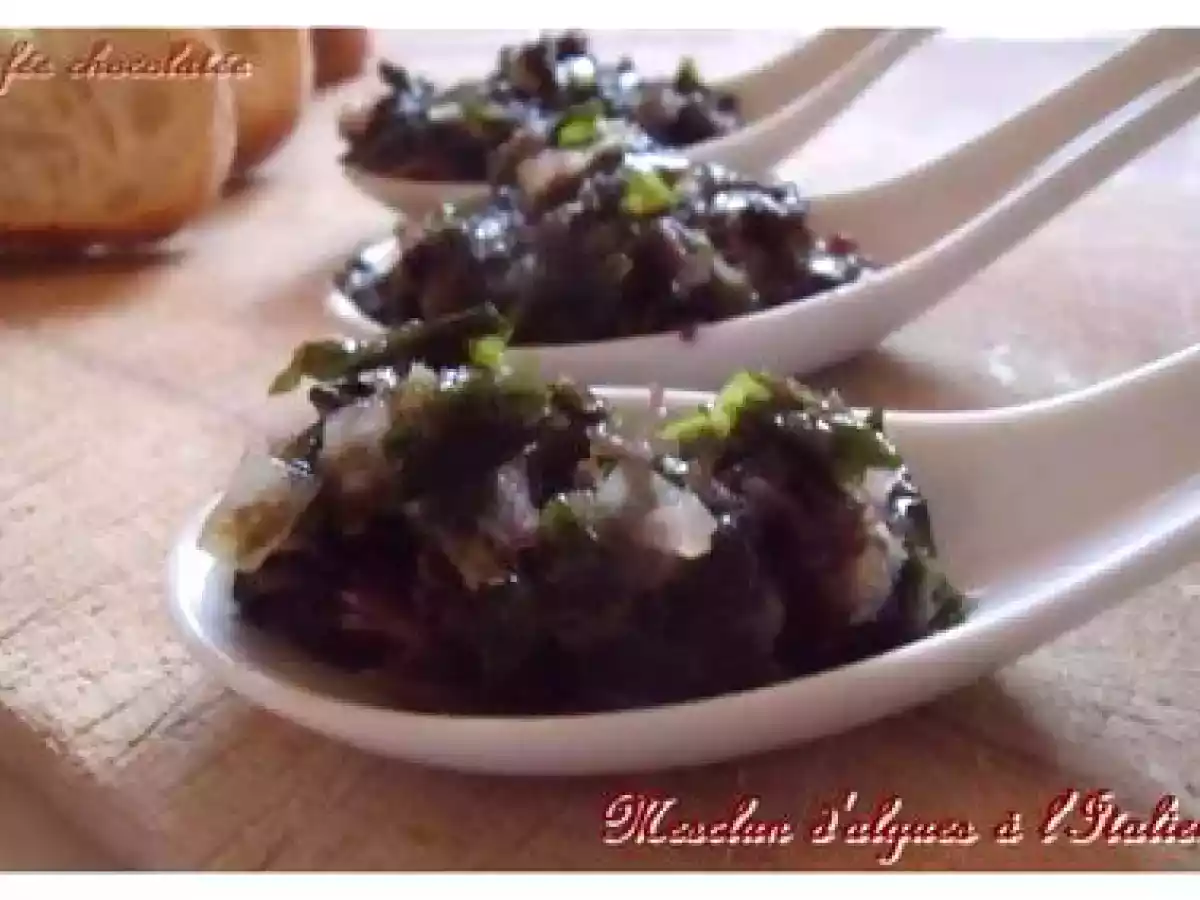 Mesclun D'algues à l'italienne - photo 3