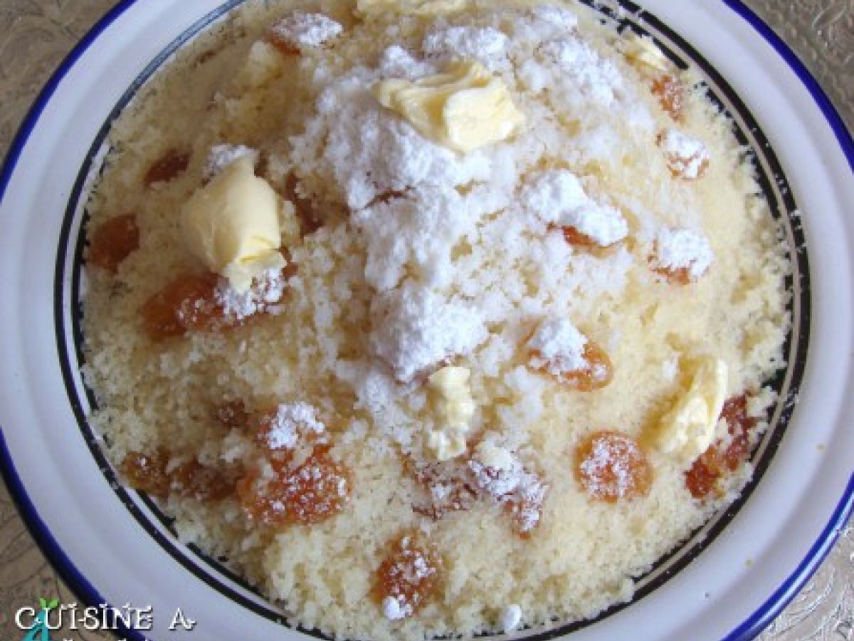 Mesfouf ou couscous fin aux raisins secs Recette Ptitchef