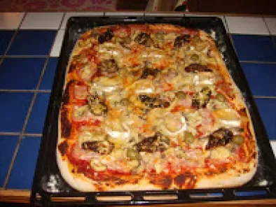 Metamophose d'une pâte à pizza en fougasse et... - photo 2