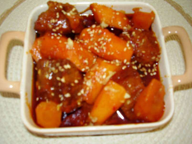 Methawma, ou ragout de veau aux carottes et au sésame - photo 2