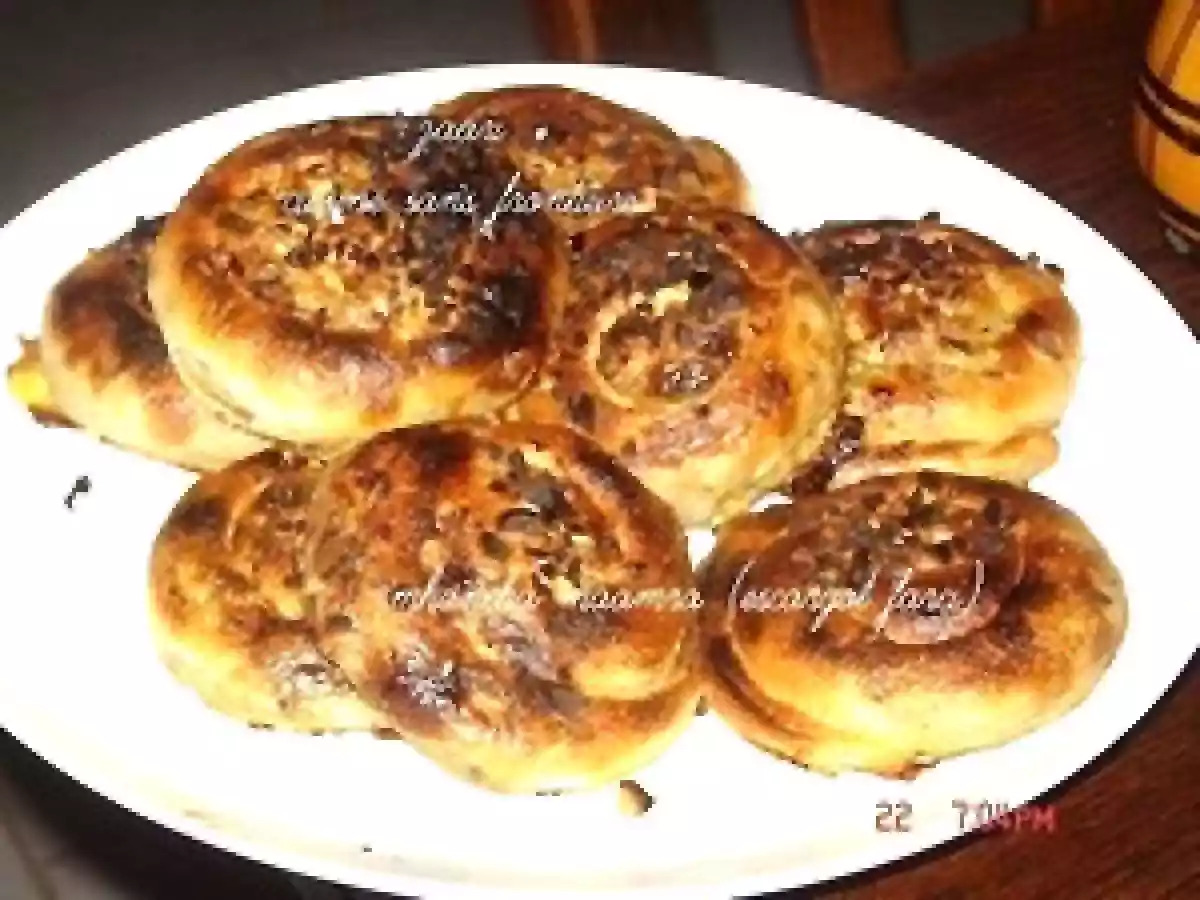 Mhancha m3amra (escargot farci)