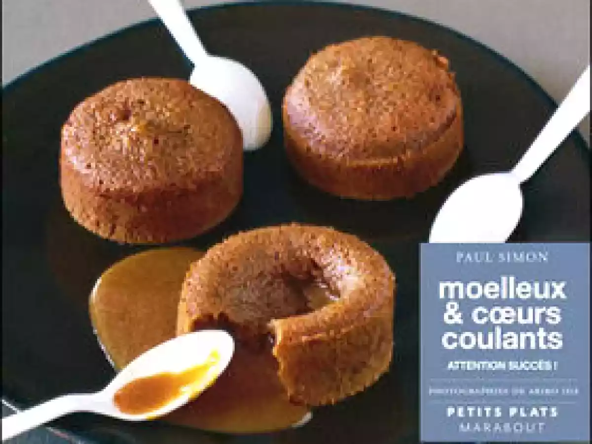 Mi-cuit chocolat au lait, coeur de Nutella