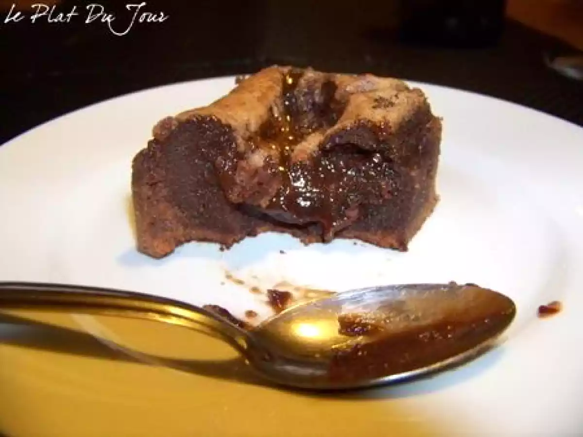 Mi-cuit chocolat au lait, coeur de Nutella - photo 3