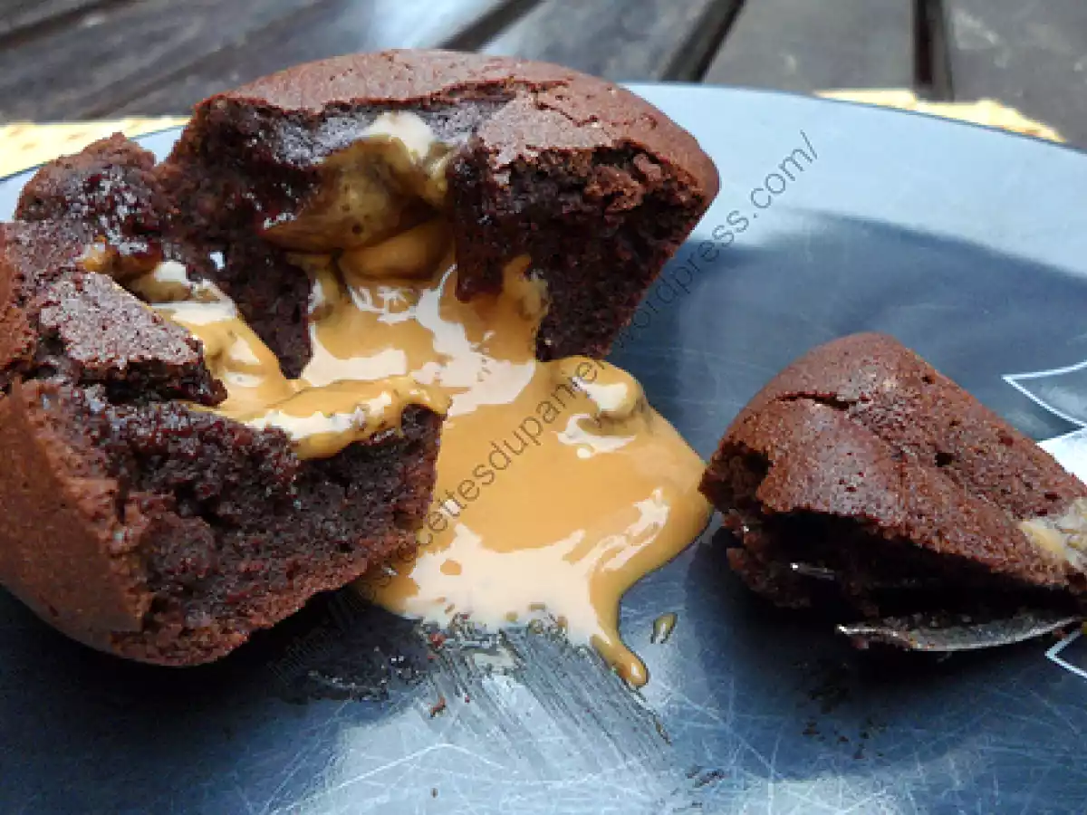 Mi-cuit chocolat et coeur de spéculoos