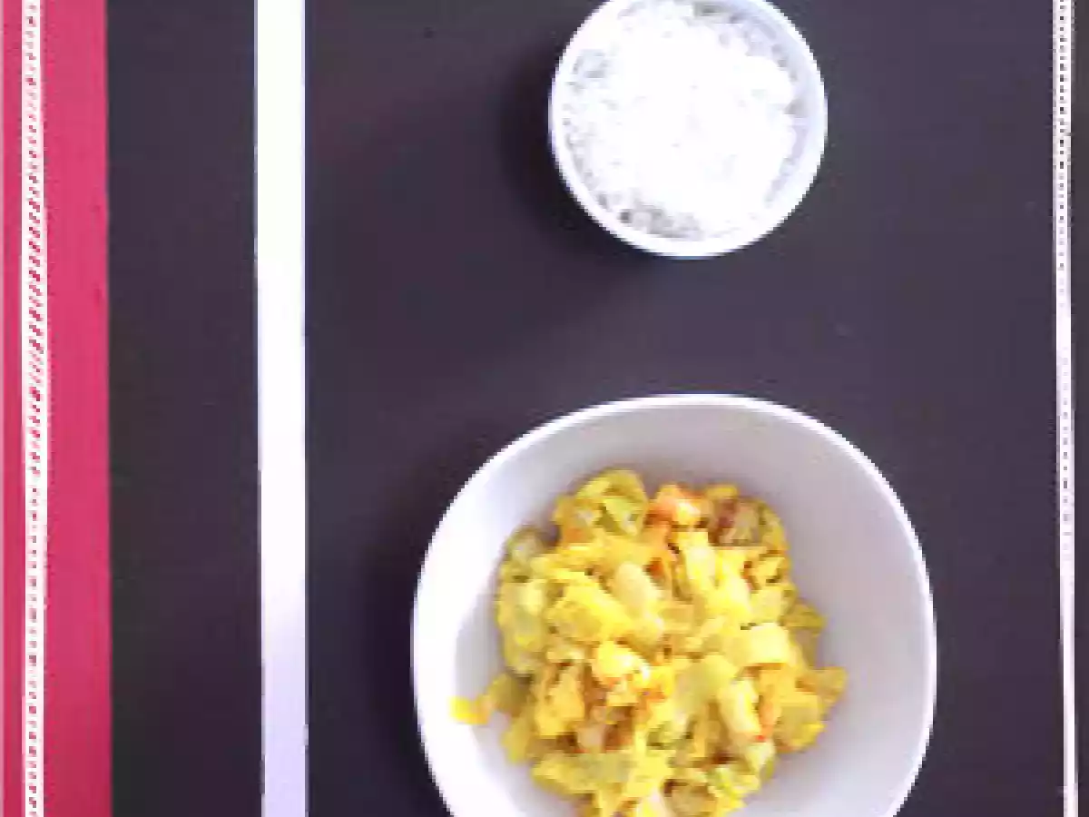 Miettes de poisson au poireau façon Olivia Ruiz