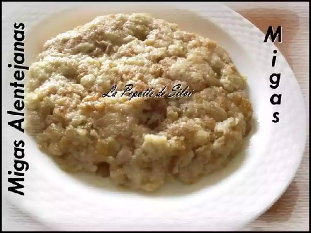 Migas de azeite à alentejana