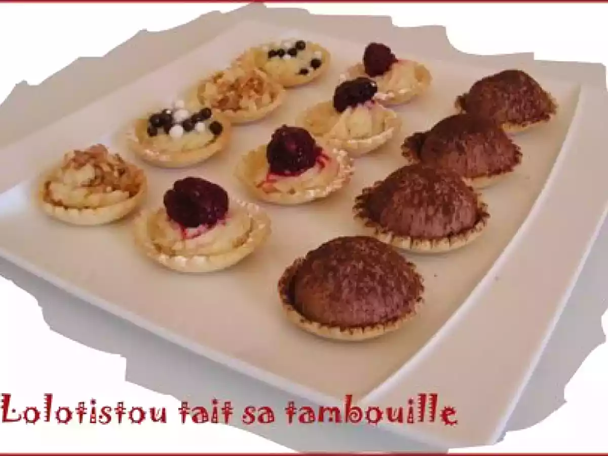 Mignardise : petit dôme chocolaté