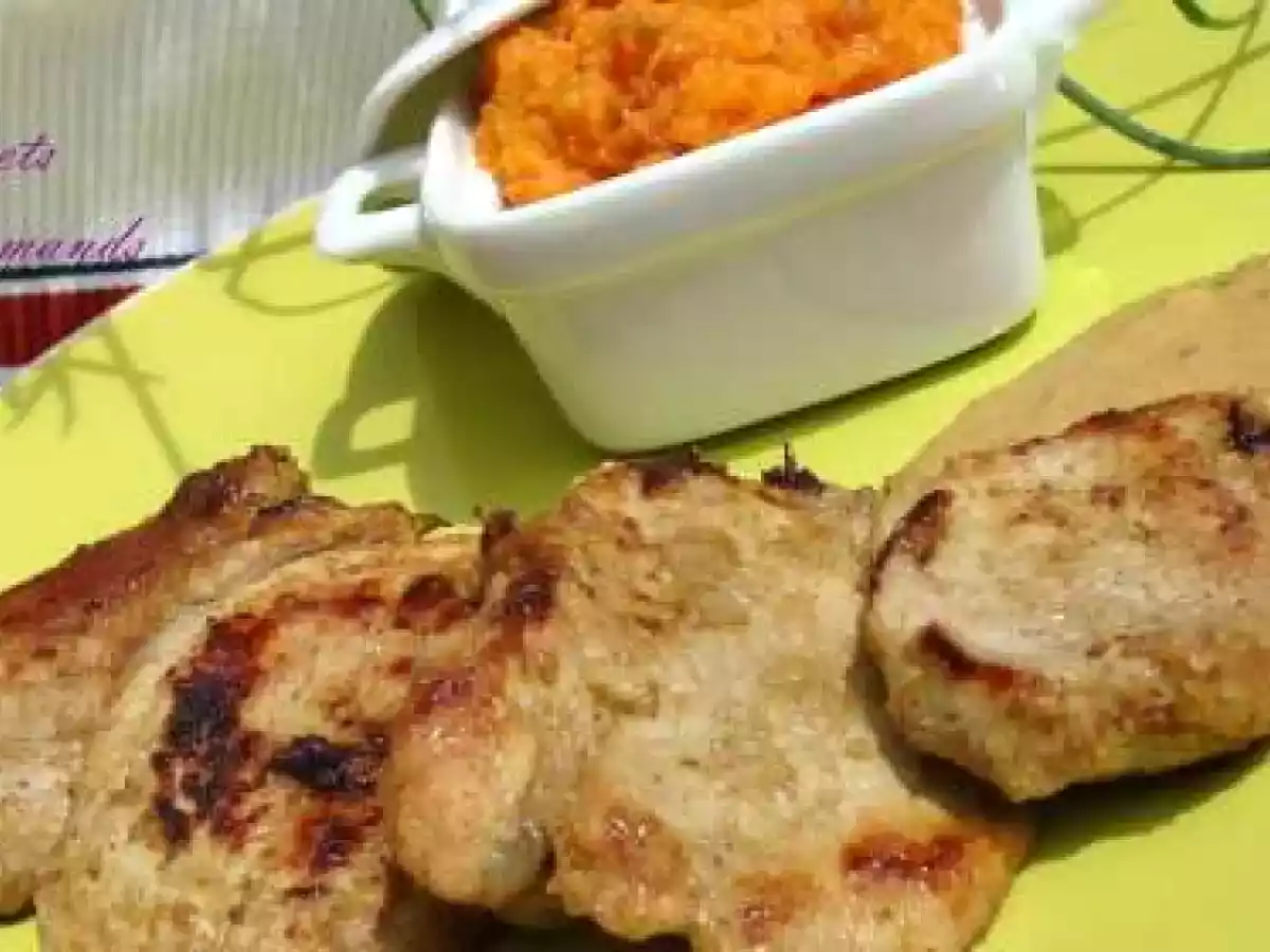 MIGNON DE PORC SAUCE SATAY ET SA PUREE DE PATATES DOUCES - photo 2