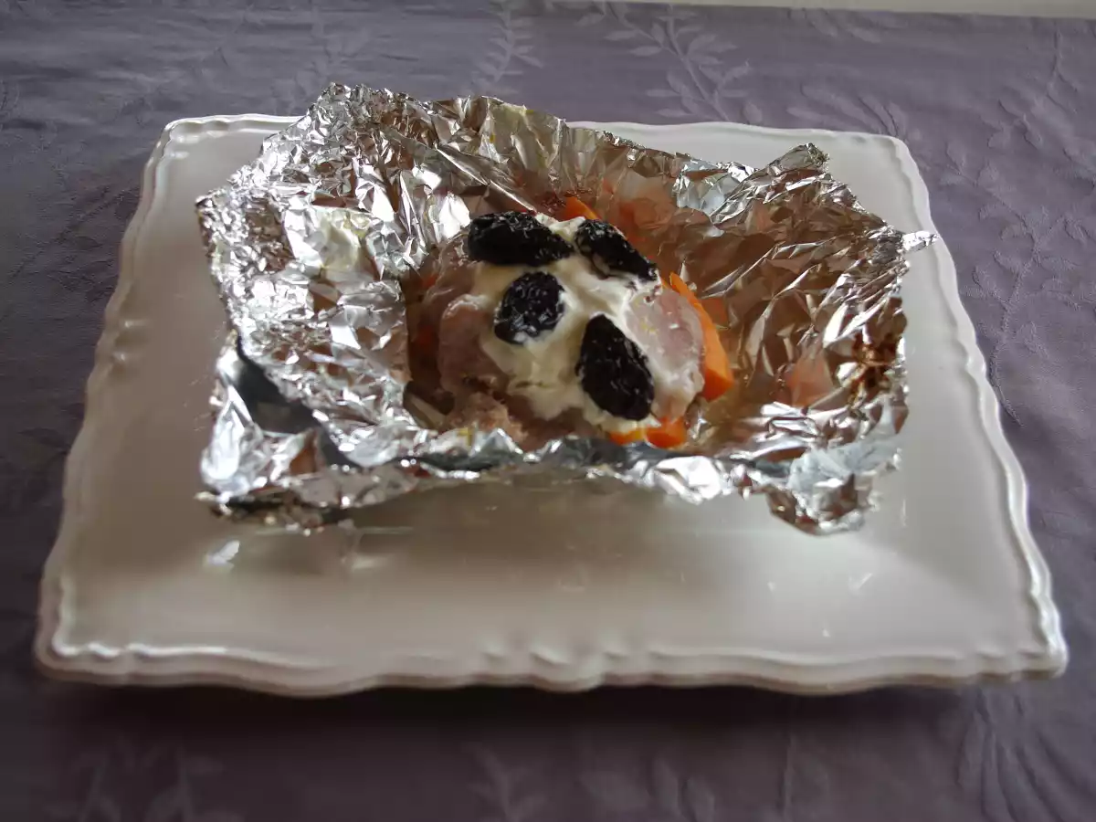 MIGNONNETTES DE PORC AUX PRUNEAUX