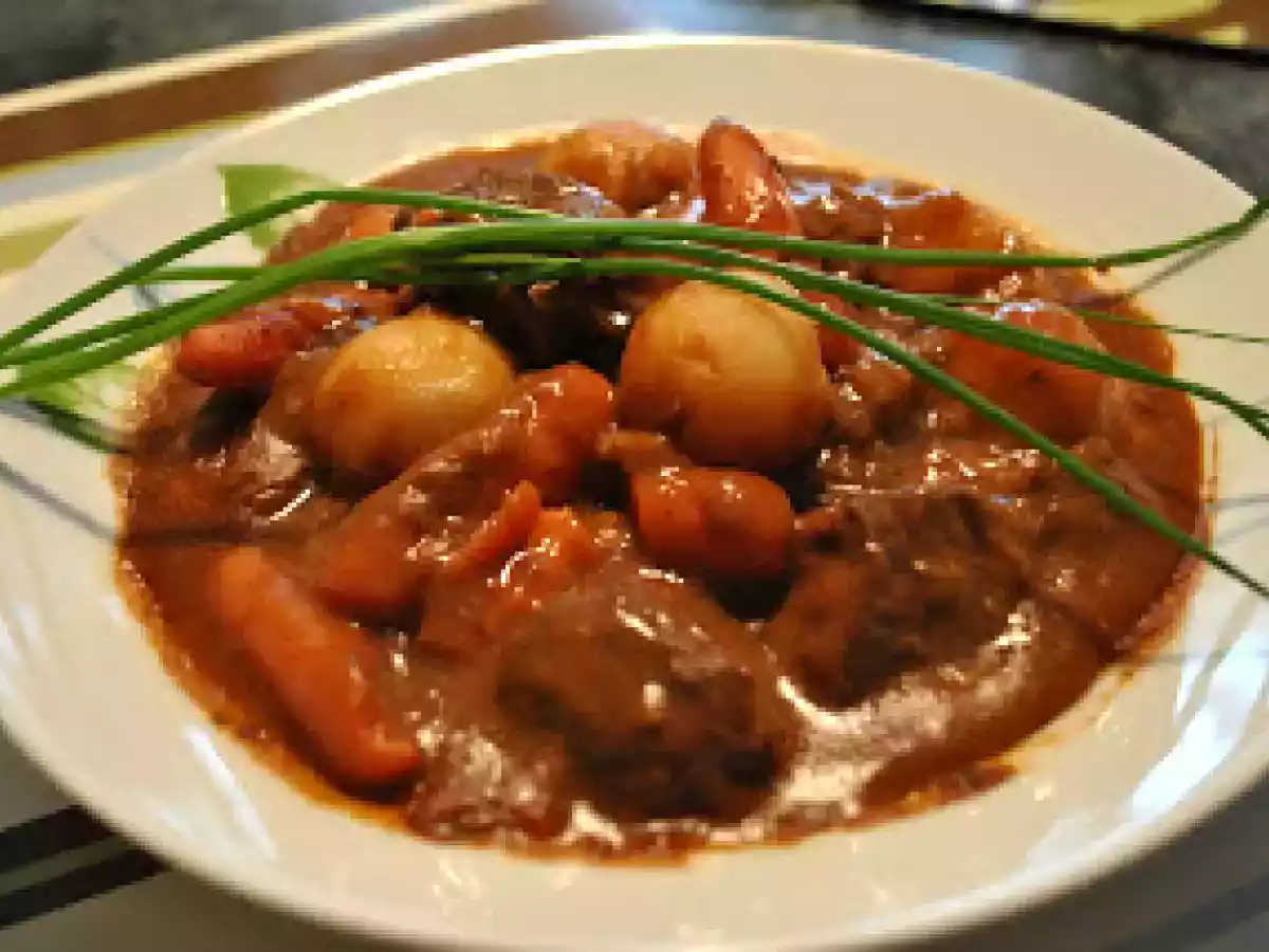 Mijoté de boeuf au vin rouge - photo 2