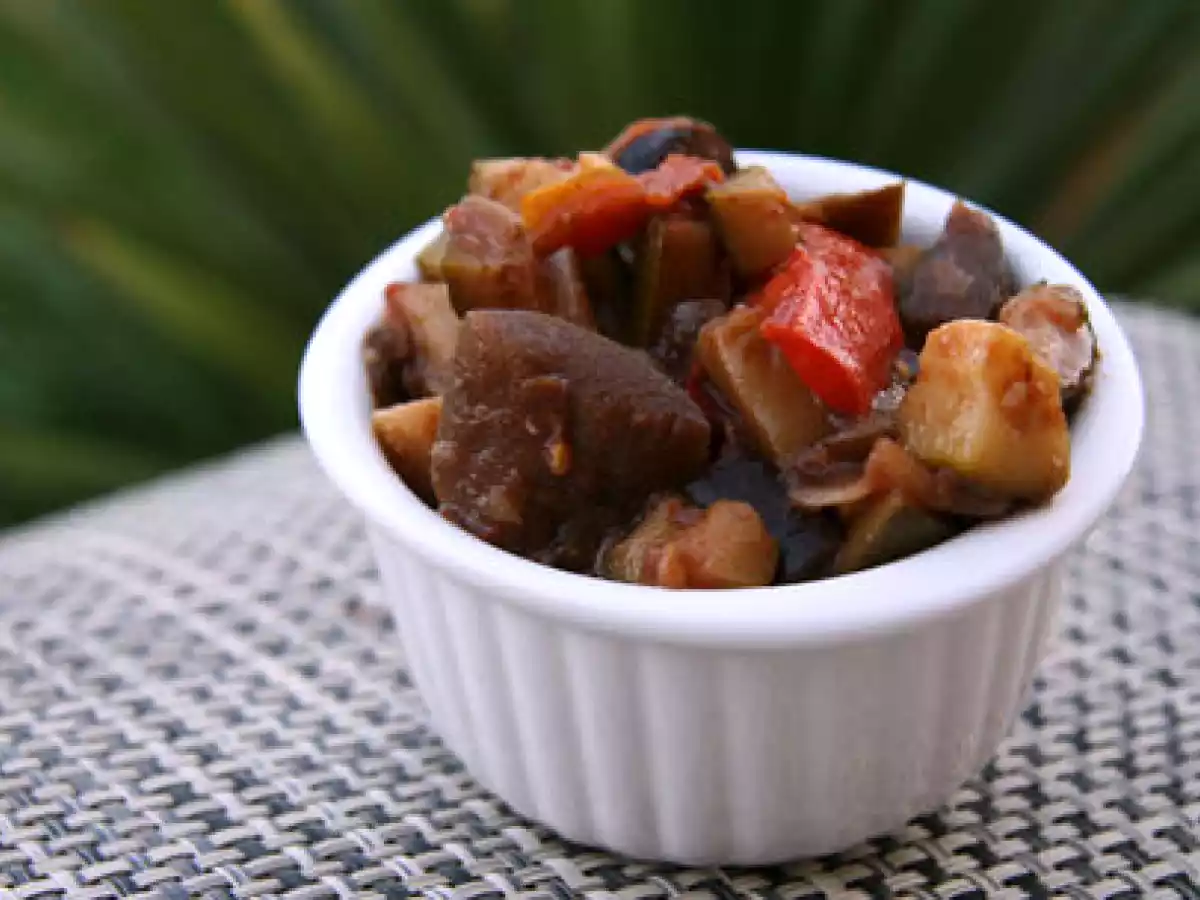 Mijoté de légumes façon Caponata... et une bonne surprise pour moi !