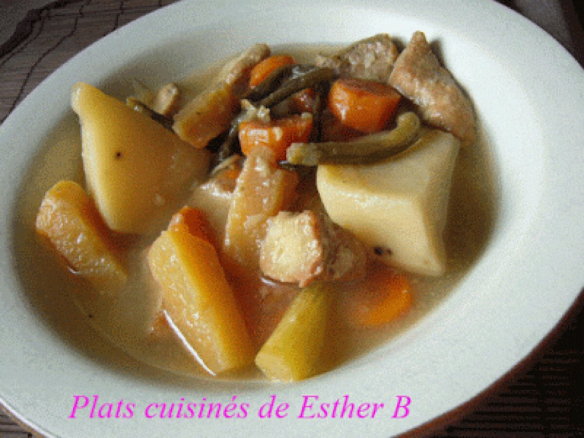 Recette de mijoté de porc aux légumes et à la bière