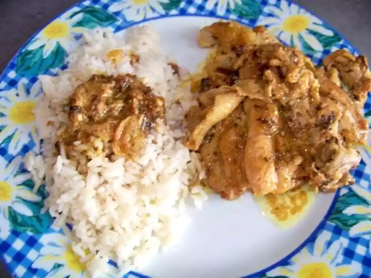 Mijoté de poulet au yaourt et curry!! - photo 3