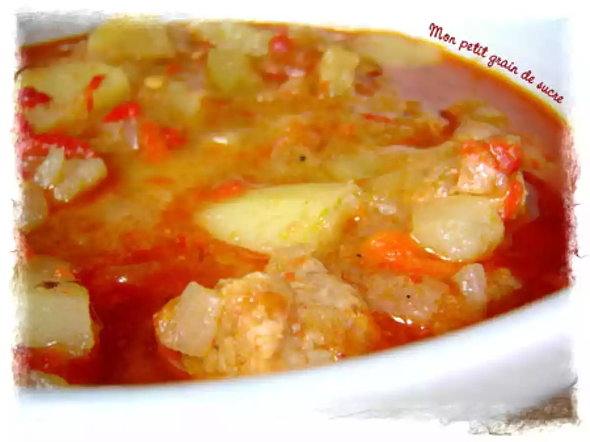 Mijoté de veau aux légumes du soleil