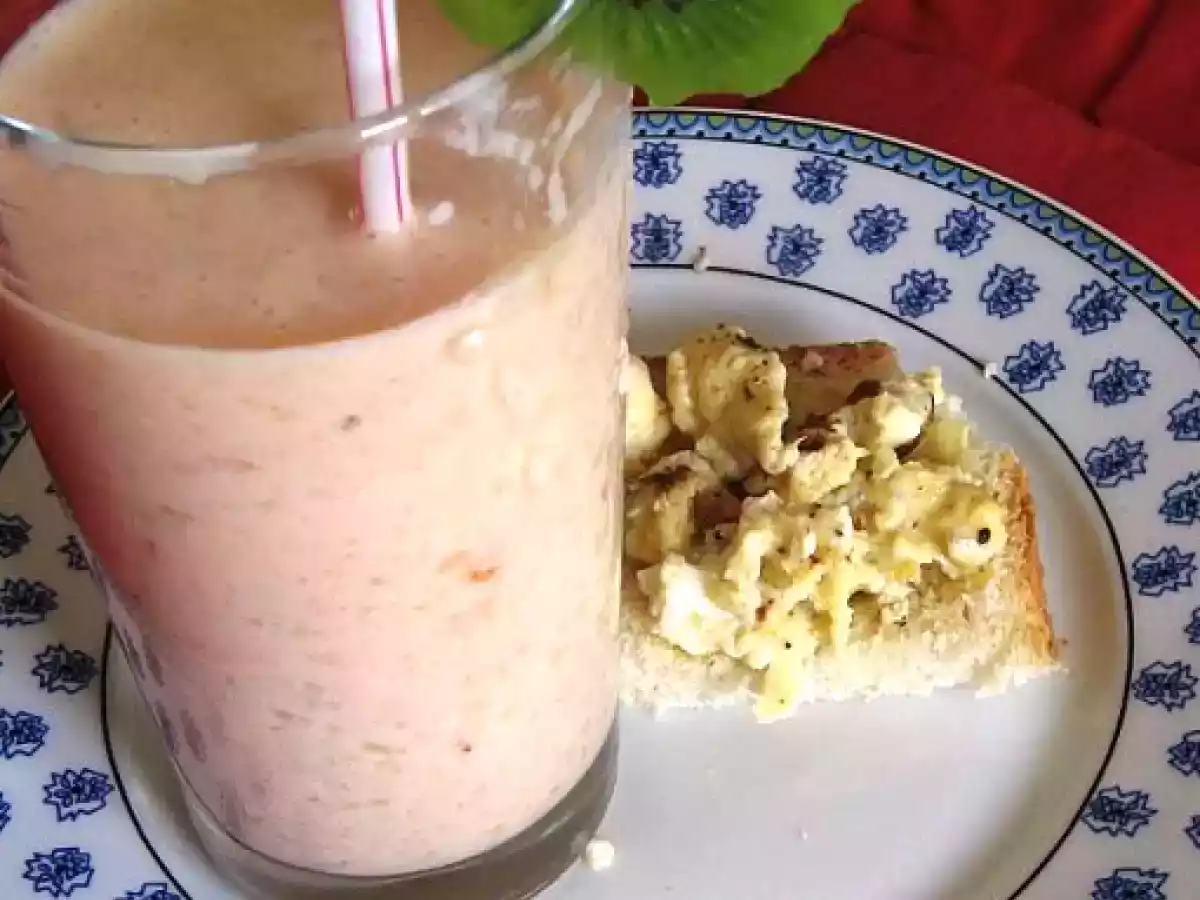 Milk-shake géant pour un petit-dej vitaminé