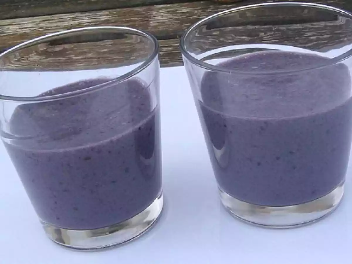 Milk-Shake mûres banane