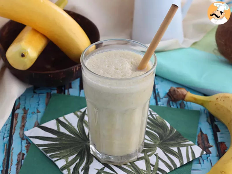 Milkshake à la banane et à la vanille - Recette Ptitchef