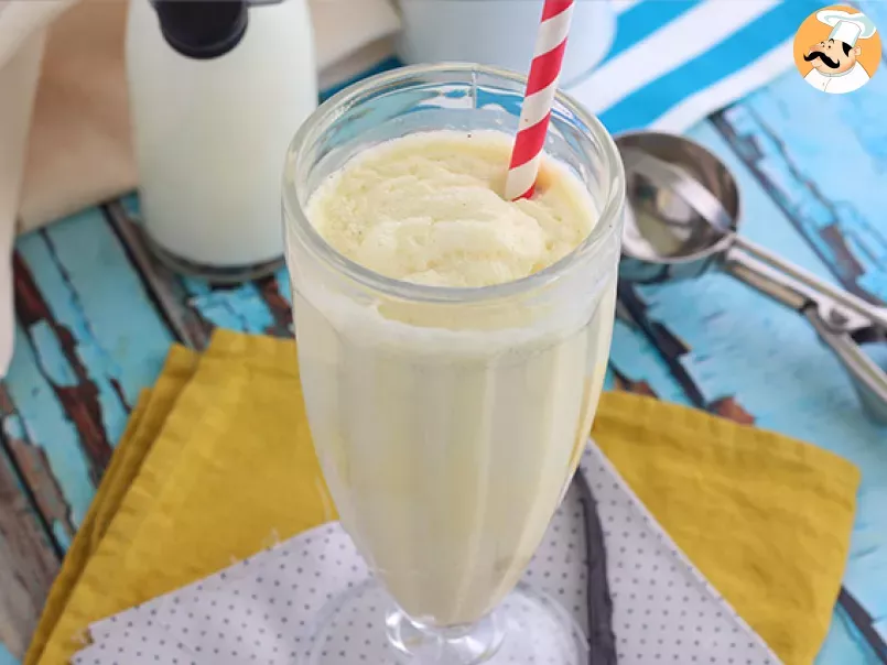 Milkshake à la vanille - Recette Ptitchef
