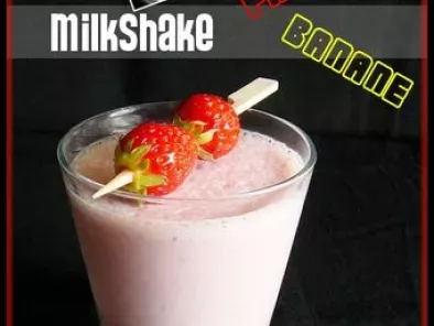 Milkshake fraises banane - photo 3