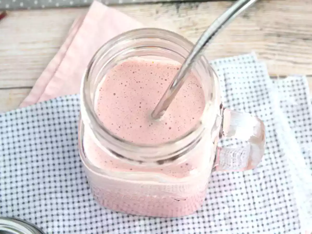 Milkshake Vegan aux fruits rouges - photo 3