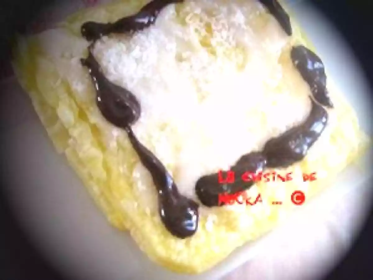 Mille-feuille à la noix de coco