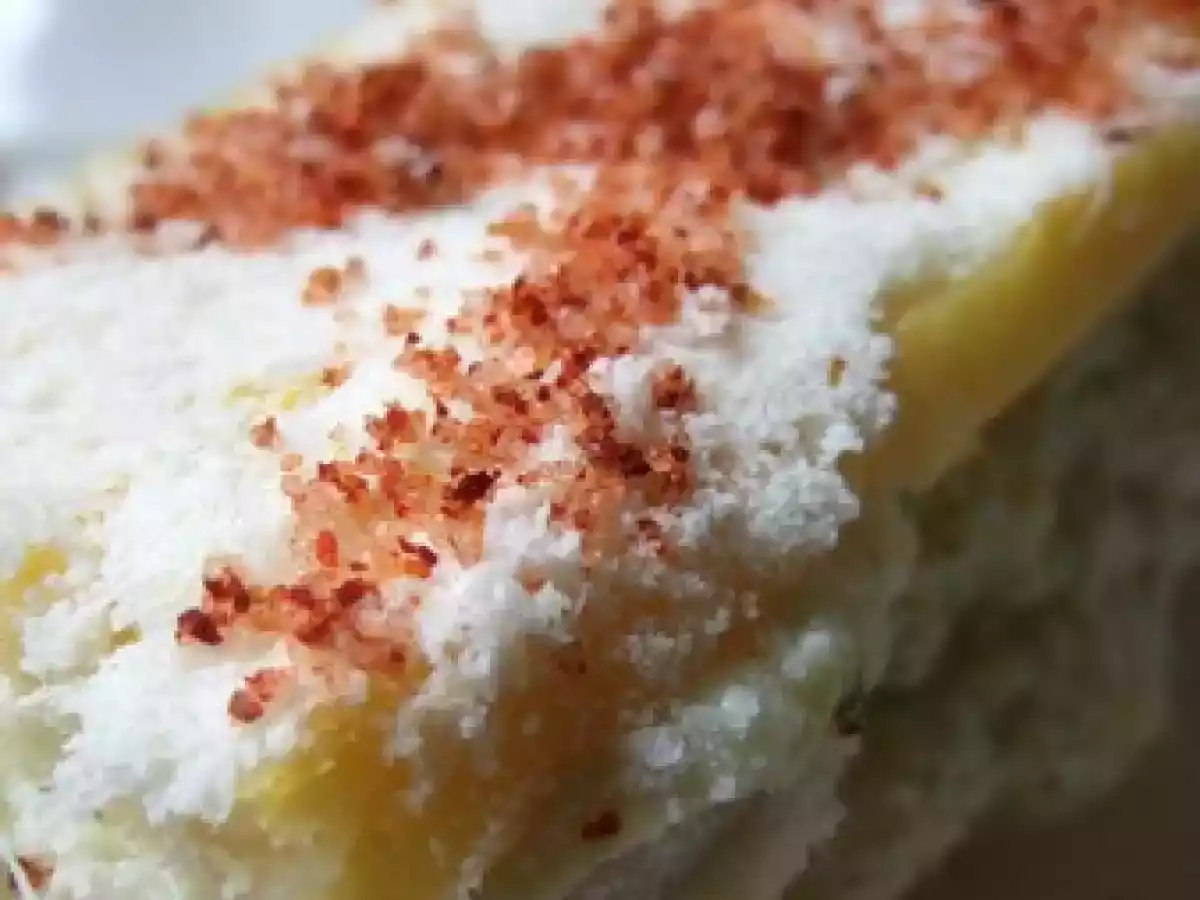 Mille-feuille à la purée de courgette, ricotta et crottin de chavignol