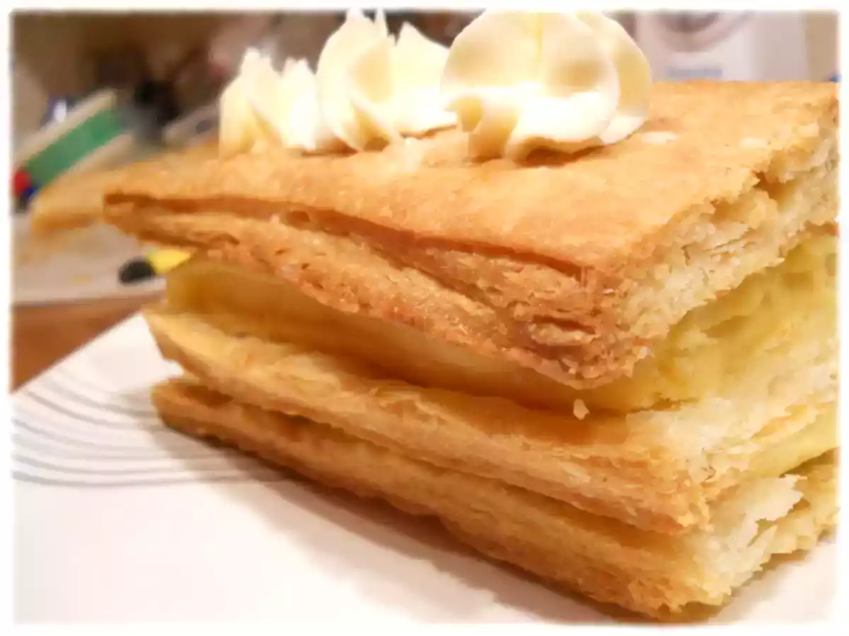 Mille-feuille au citron vert