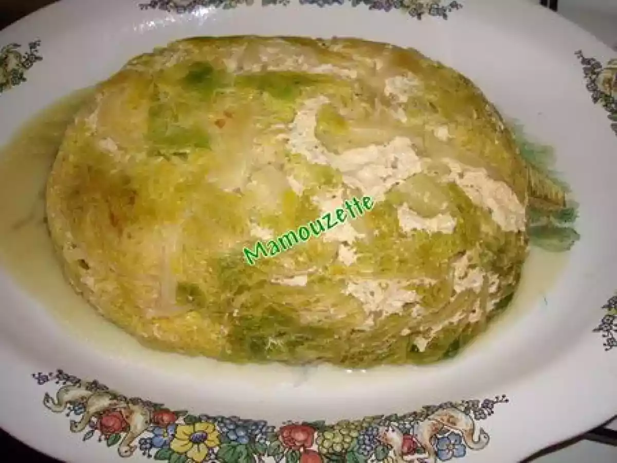 Mille-feuille de deux choux aux deux saumons - photo 2