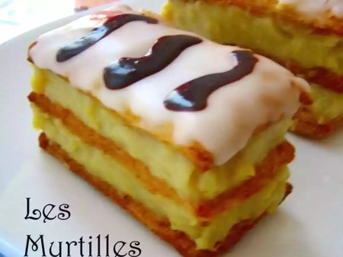 MILLE-FEUILLES A LA VANILLE (vegan)