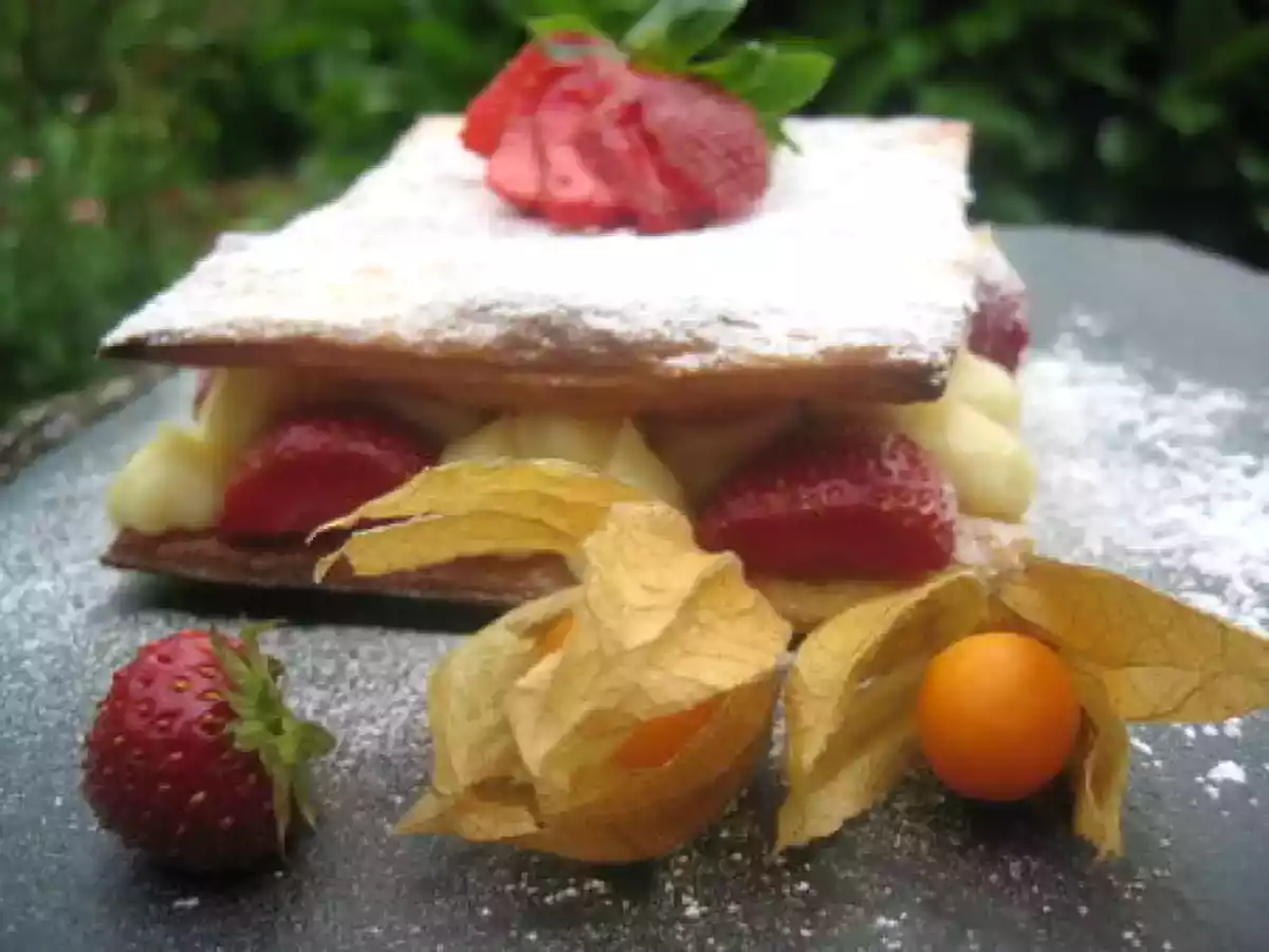 Mille Feuilles aux Fraises Express!