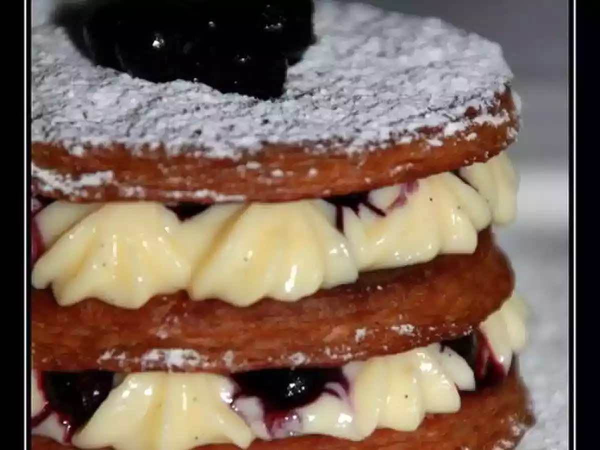 Mille-feuilles aux myrtilles - photo 2