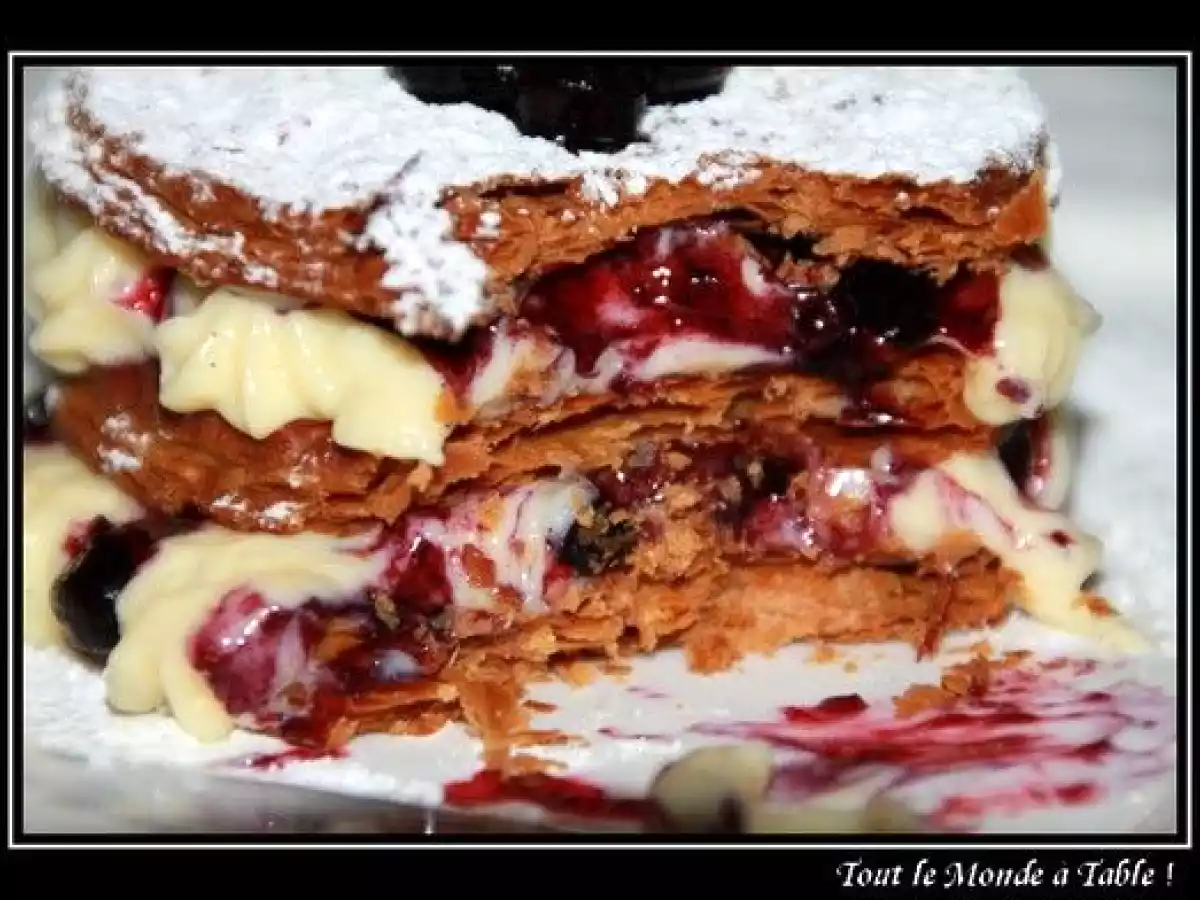 Mille-feuilles aux myrtilles - photo 3