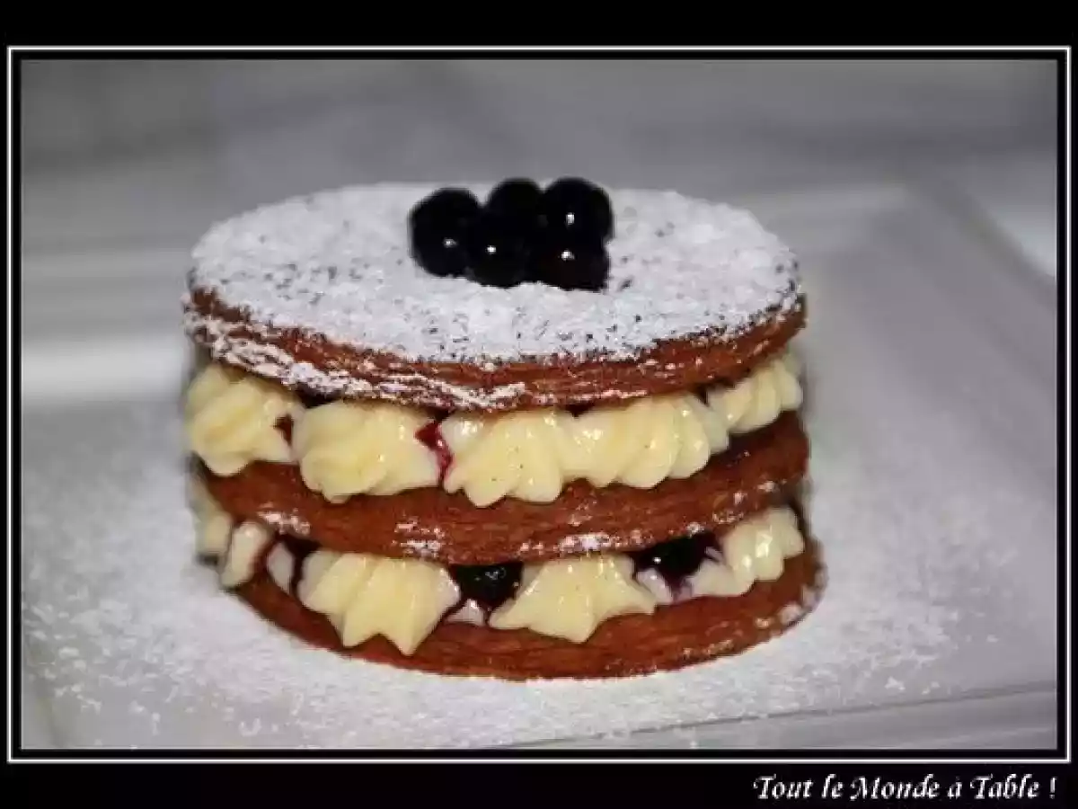 Mille-feuilles aux myrtilles - photo 4