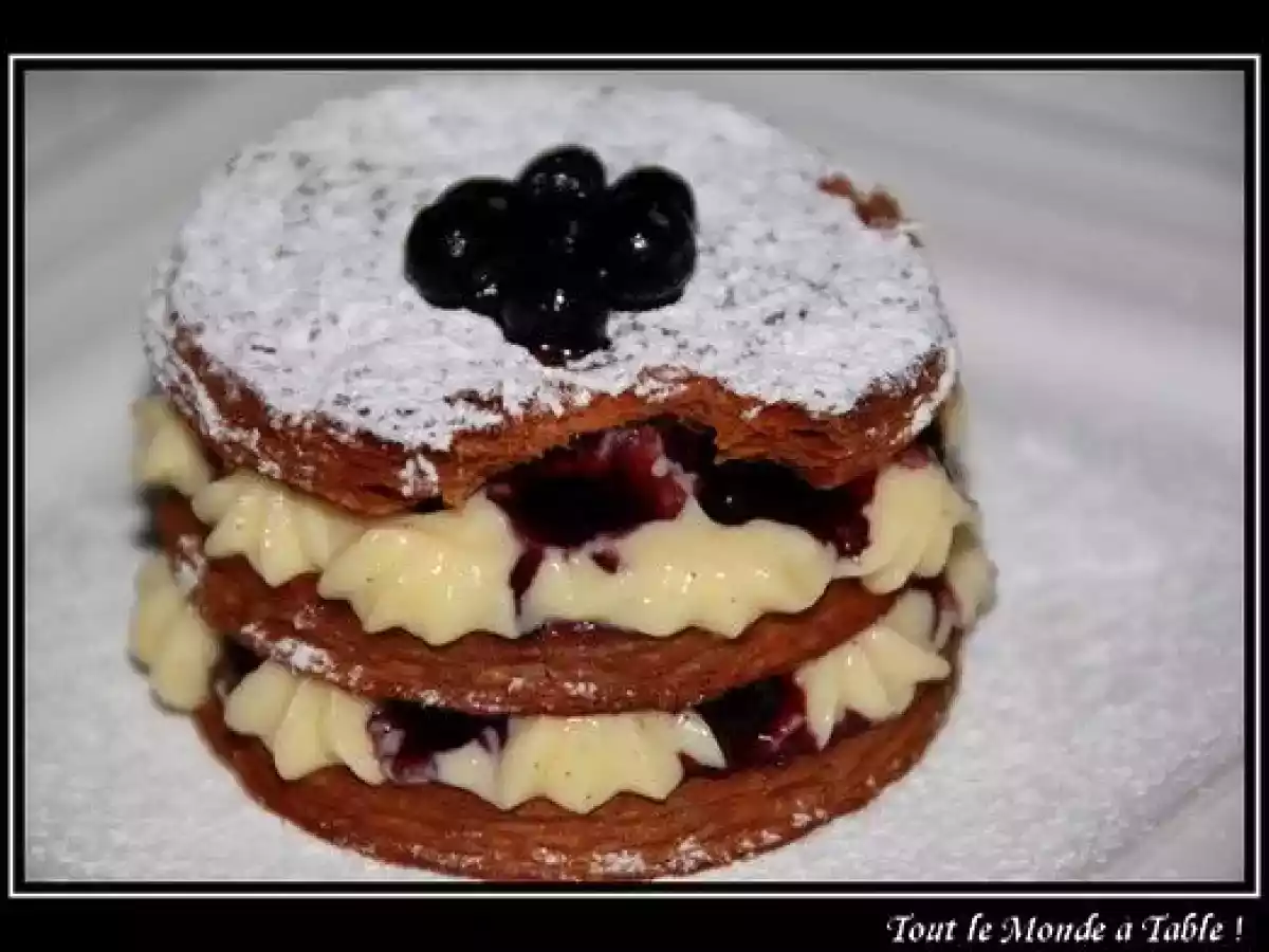 Mille-feuilles aux myrtilles - photo 5