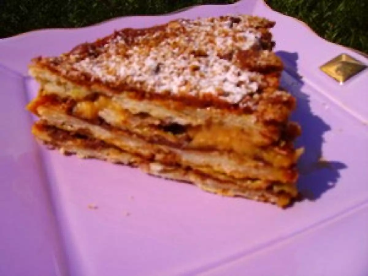 MILLE FEUILLES CARAMEL AU BEURRE SALÉ ET CHOCOLAT - photo 2