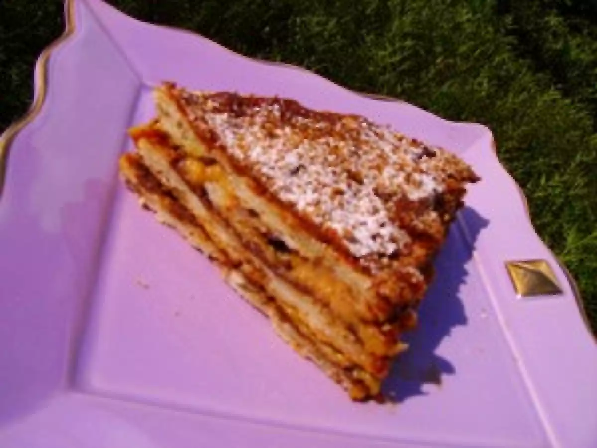 MILLE FEUILLES CARAMEL AU BEURRE SALÉ ET CHOCOLAT - photo 4