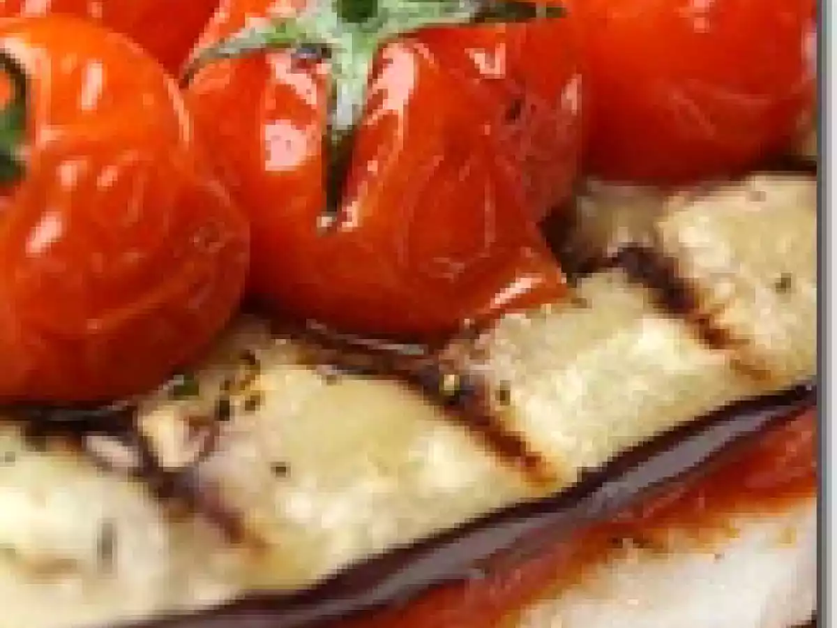 Mille Feuilles de Daurade et Aubergine au Confit de Tomate - photo 2