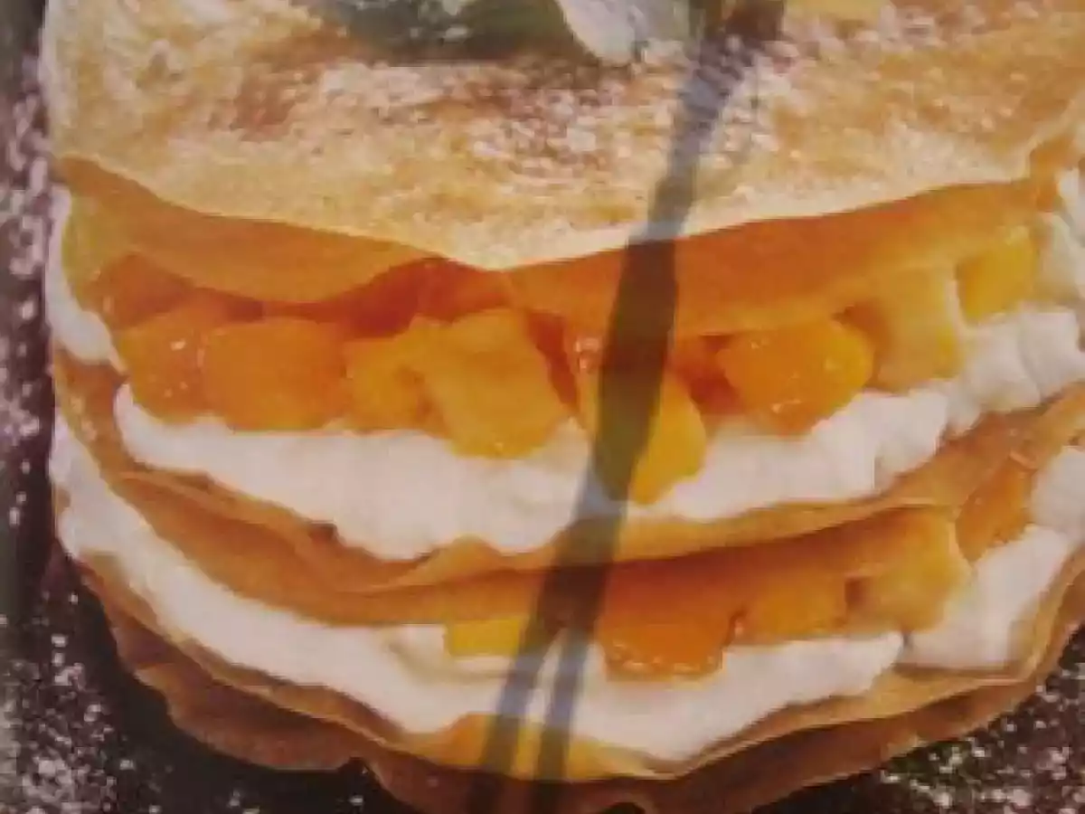 Mille-Feuilles légers aux fruits exotiques