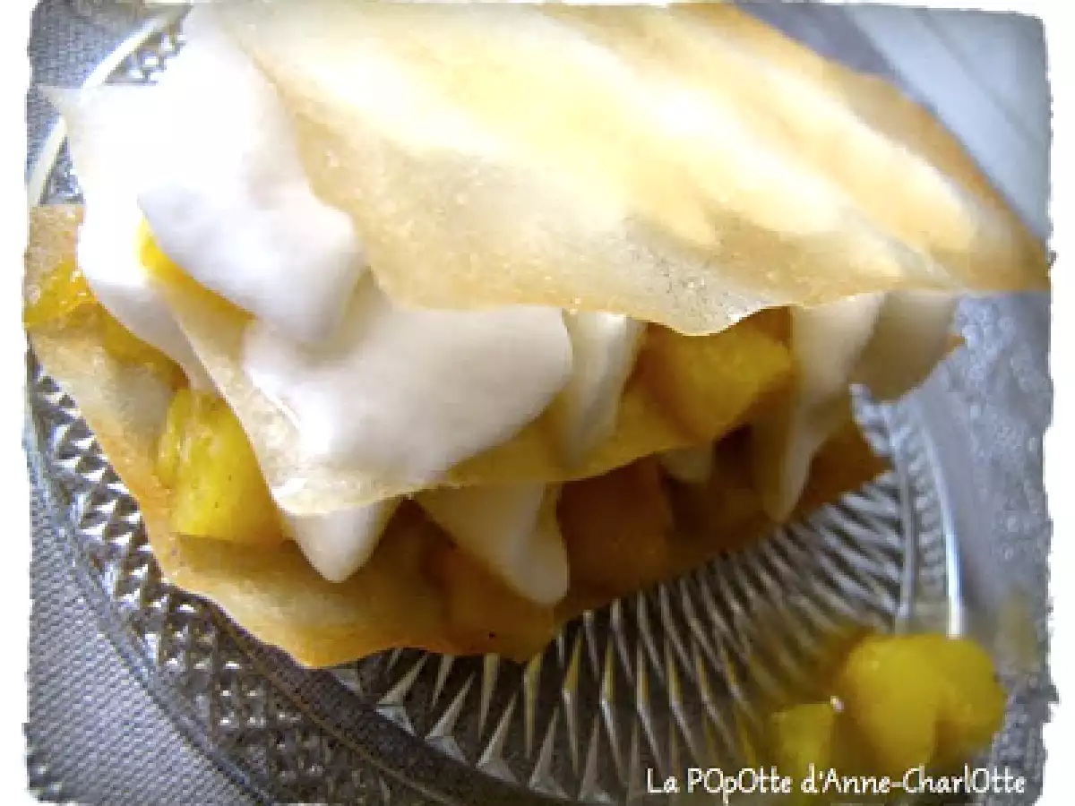 Millefeuille Ananas Caramélisé, EmulsiOn Coco - photo 2